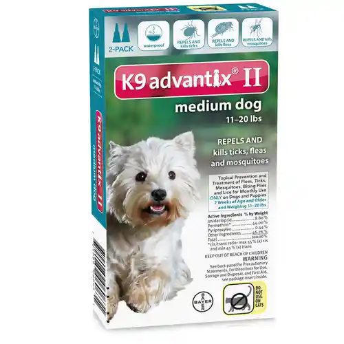 Advantix 11 dogs clearance
